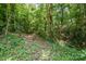 Heavily wooded yard offers privacy and a natural setting at 165 Fieldstone Farm Dr, Statesville, NC 28625