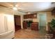 Eat-in kitchen featuring stainless steel appliances and wooden cabinets at 220 Singing Pine Dr, Clover, SC 29710