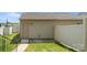 Backyard featuring fence, grass and home exterior at 5337 Orchid Bloom Dr, Indian Land, SC 29707