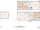 Detailed floor plan showcasing layout with bedrooms, kitchen, living spaces, and garage at 5337 Orchid Bloom Dr, Indian Land, SC 29707