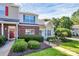 A well maintained front yard enhances the curb appeal of this home at 5980 Cougar Ln, Charlotte, NC 28269