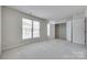 Spacious bedroom features neutral walls, carpet and a walk in closet for ample storage at 764 Atherton Way, Rock Hill, SC 29730