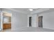 Bright bedroom featuring a trey ceiling with fan and access to ensuite bathroom and walk in closet at 764 Atherton Way, Rock Hill, SC 29730