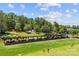 Driving range with multiple bays providing ample practice space at 10007 Hillspring Dr, Huntersville, NC 28078