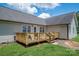 New back deck overlooking the lawn, offering a great outdoor space at 104 Nottingham Dr, Maiden, NC 28650