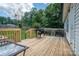 Relaxing back deck features a grill and comfortable seating, perfect for outdoor entertaining at 104 Nottingham Dr, Maiden, NC 28650