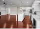 Well-lit kitchen with stainless steel appliances, marble countertops, and an island with seating at 106 Kelly Marie Ct, Kings Mountain, NC 28086