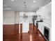 Beautiful kitchen showcasing stainless steel appliances, a wine cooler, and marble countertops at 106 Kelly Marie Ct, Kings Mountain, NC 28086