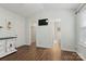 Bedroom with ensuite bathroom featuring an adjoining walk-in closet at 11023 Kinston Ridge Pl, Charlotte, NC 28273