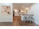 Bright kitchen with stainless steel appliances and stylish marble backsplash at 11834 Carmel Lakes Dr, Charlotte, NC 28226