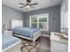 Bedroom featuring neutral walls, wood floors, and ample natural light at 133 Harbourtown Dr, Kings Mountain, NC 28086