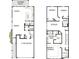 Two-story floor plan features a kitchen, Gathering room, bedrooms, and retreat area at 164 Quartz Hill Way, Waxhaw, NC 28173