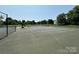Well-maintained community tennis court perfect for friendly matches and exercise at 17431 Tuscany Ln, Cornelius, NC 28031