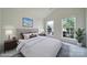 Bedroom with two windows, a bed, and side tables at 2000 Taney Way, Indian Land, SC 29707