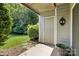 The back porch offers a quaint and private outdoor space at 3020 Heathstead Pl # A, Charlotte, NC 28210
