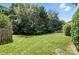 A spacious backyard offers plenty of room for outdoor activities at 3020 Heathstead Pl # A, Charlotte, NC 28210