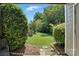 The backyard is an inviting green space at 3020 Heathstead Pl # A, Charlotte, NC 28210