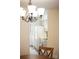 Kitchen with white appliances and cabinetry located adjacent to dining area at 407 Sweetgum Dr # B, Fort Mill, SC 29715