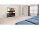 Open living room with a large TV and comfortable seating area at 4116 Tory Path Rd, Waxhaw, NC 28173