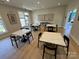 Light and bright dining area with modern tables and chairs at 4495 Splash Trl # 208, Sherrills Ford, NC 28673