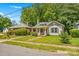 Charming home with inviting curb appeal, a red front door, and lush green lawn at 524 W Horah St, Salisbury, NC 28144