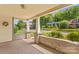 Inviting covered front porch with brick accents, perfect for relaxing and enjoying the neighborhood views at 524 W Horah St, Salisbury, NC 28144