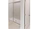Modern bathroom with tile shower and glass door at 608 Banter Ln # 31, Cramerton, NC 28032