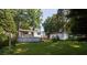 Spacious backyard featuring an above-ground pool, deck, shed, and lush green lawn at 801 Fugate Ave, Charlotte, NC 28205