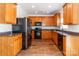 Beautiful kitchen with stainless steel appliances, granite countertops, and ample cabinet space at 1007 Green Terra Rd, Indian Trail, NC 28079
