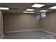 Clean, well-lit basement area, perfect for storage or finishing into a functional living space at 1038 Holmes Ave, Salisbury, NC 28144
