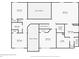 Second floor plan featuring bedrooms, bathrooms, laundry room, closets and open to below areas at 11305 Erwin Ridge Ave, Charlotte, NC 28213