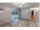 Bright dining room with sliding glass doors and tile flooring offers natural light and outdoor access at 1132 Arbor Dr, Salisbury, NC 28144