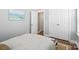 Cozy bedroom features fresh paint, bright natural light, and ample closet space at 11359 Deer Ridge Ln, Charlotte, NC 28277