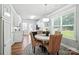 Eat-in dining area with stylish decor, breakfast nook, and natural lighting at 11359 Deer Ridge Ln, Charlotte, NC 28277