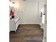 Bathroom boasts a double vanity, walk-in shower, and a luxurious soaking tub at 115 Morrocroft Ln, Mooresville, NC 28117