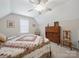 Bedroom featuring ceiling fan and an antique wooden dresser with seating at 24604 Blue Heron Cir, Lancaster, SC 29720
