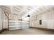 Spacious two car garage with new garage door and mechanicals at 3001 Sadler Woods Ln, Charlotte, NC 28214