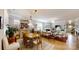 Open concept living spaces including dining and living room areas perfect for entertaining guests at 320 Secretariat Dr, Iron Station, NC 28080