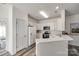Efficient kitchen with white cabinetry and stainless-steel appliances at 325 Hancock Union Ln, Rock Hill, SC 29732