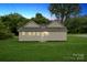 Charming single-story home featuring a light exterior, simple design, and a well-maintained lawn at 626 Cabarrus W Ave, Concord, NC 28027
