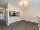 Kitchen area with granite countertops, modern appliances, and sleek cabinetry offering a functional design at 7916 Charter Oak Ln, Charlotte, NC 28226