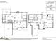 Detailed floor plan showcasing the layout of the home's two floors and room dimensions at 8102 Bergen Ct, Waxhaw, NC 28173