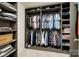 Custom walk-in closet with ample shelving and hanging space at 8102 Bergen Ct, Waxhaw, NC 28173