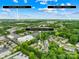 Aerial view showing proximity to Costco Matthews and Town of Matthews at 9639 Green Gable Ct, Charlotte, NC 28270