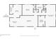 Detailed floor plan showcasing layout and dimensions, highlighting the flow and functionality of the home at 1224 E Woodlawn Rd, Charlotte, NC 28209