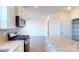 Contemporary kitchen featuring stainless steel appliances, granite counters, and a tile backsplash at 1821 Augustine St, Monroe, NC 28112