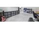 Bright bedroom features a bunk bed, grey storage cubes, and neutral carpeting at 2148 Nims Village Dr, Fort Mill, SC 29715