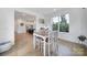 Cozy breakfast nook with a view of kitchen and backyard at 2148 Nims Village Dr, Fort Mill, SC 29715