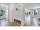 Welcoming foyer features storage and bench seating at 2148 Nims Village Dr, Fort Mill, SC 29715