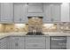 Well-appointed kitchen features granite countertops, stainless steel appliances, and ample cabinet space at 2484 Early Richmond Ct, Denver, NC 28037